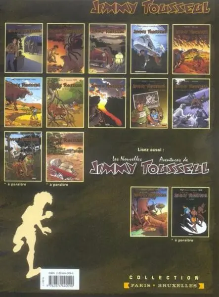 Verso de l'album Les aventures de Jimmy Tousseul Tome 9 Les fantômes du passé