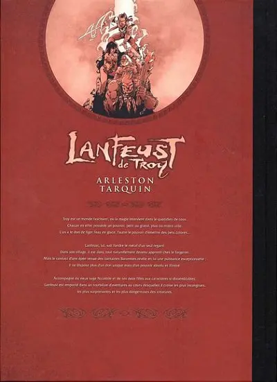 Verso de l'album Lanfeust de Troy Tome 8 La bête fabuleuse