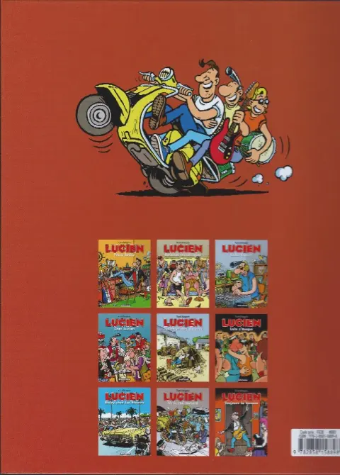 Verso de l'album Lucien Tome 3 Radio Lucien