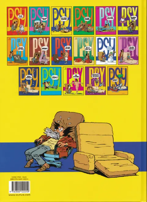 Verso de l'album Les Psy Tome 3 Je vous écoute !