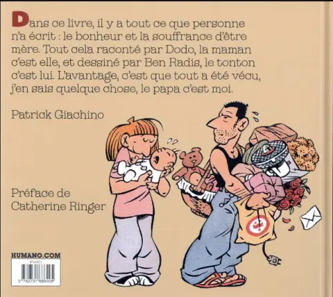 Verso de l'album Suivez le bébé