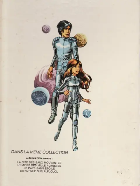 Verso de l'album Valérian Tome 1 La cité des eaux mouvantes