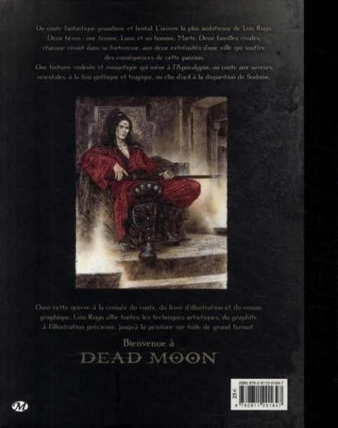 Verso de l'album Dead Moon Tome 1