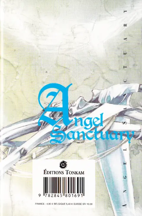 Verso de l'album Angel Sanctuary 12