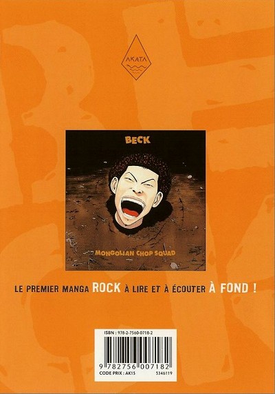 Verso de l'album Beck 17