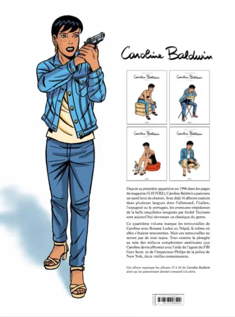 Verso de l'album Caroline Baldwin Intégrale en 5 volumes Intégrale 4