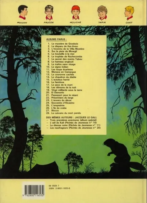 Verso de l'album La Patrouille des Castors Tome 28 Le calvaire du mort pendu