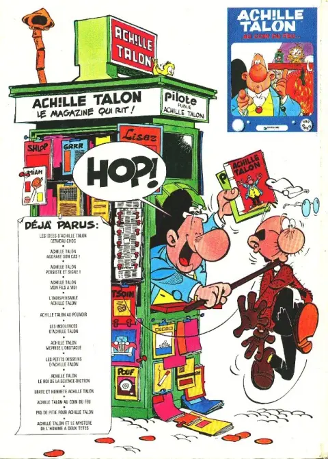 Verso de l'album Achille Talon Tome 11 Brave et honnête Achille Talon