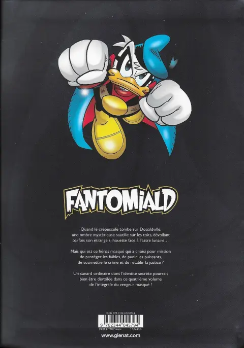 Verso de l'album Fantomiald Intégrale 4