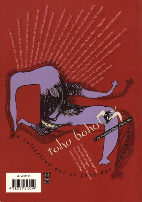 Verso de l'album Le Chant des pavots
