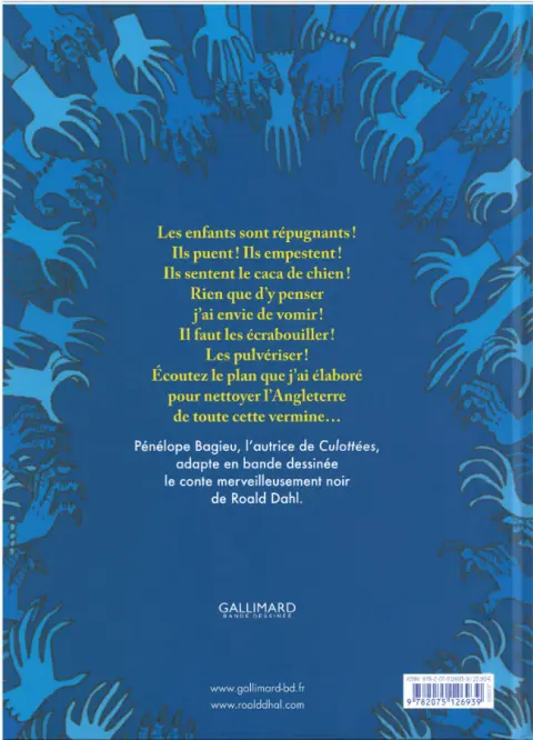 Verso de l'album Sacrées sorcières