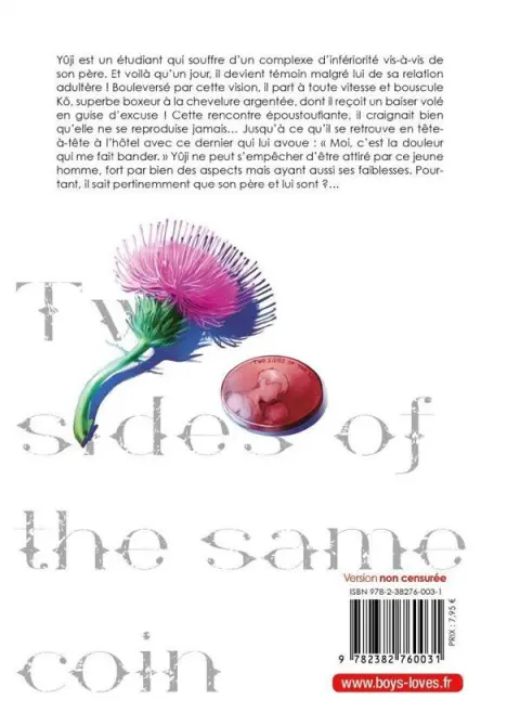 Verso de l'album Two sides of the same coin 1