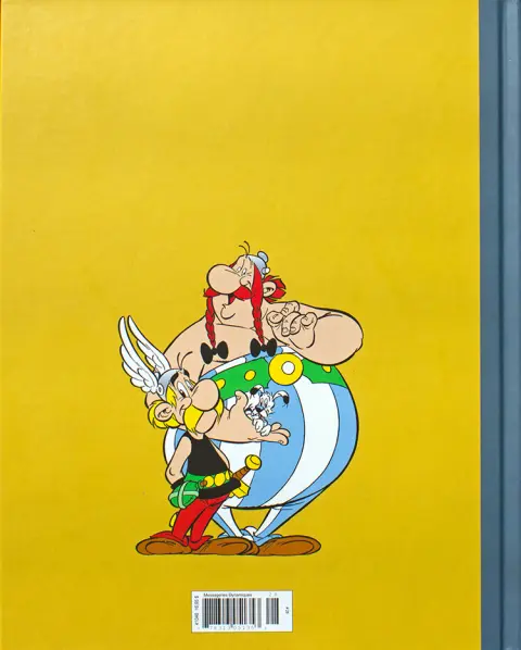 Verso de l'album Astérix La collection officielle HS I Comment Obélix est tombé dans la marmite du druide quand il était petit