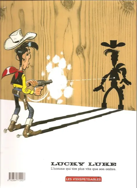 Verso de l'album Lucky Luke Tome 33 Le Pied-Tendre