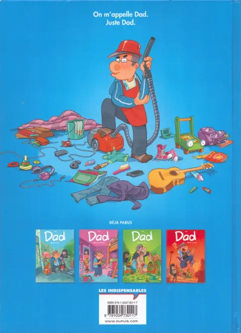 Verso de l'album Dad Tome 1 Filles à papa