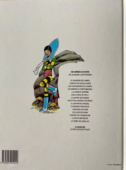Verso de l'album Le Vagabond des Limbes Tome 10 Le dernier prédateur
