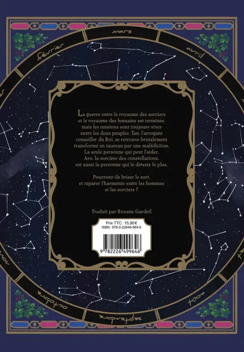Verso de l'album Witch & the Bull (The) Livre 1