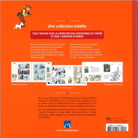 Verso de l'album Tintin - Les coulisses d'une œuvre 3 Tintin en Amérique