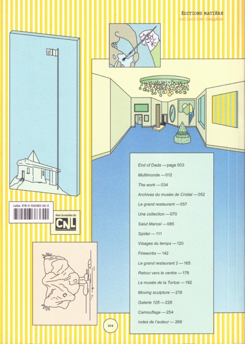 Verso de l'album Visages du temps