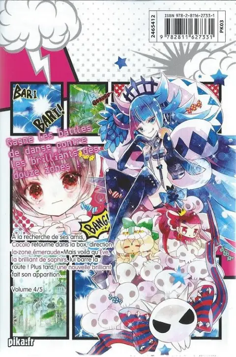 Verso de l'album Crystal Girls 4