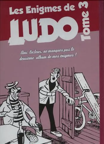 Verso de l'album Les Énigmes de Ludo Tome 3