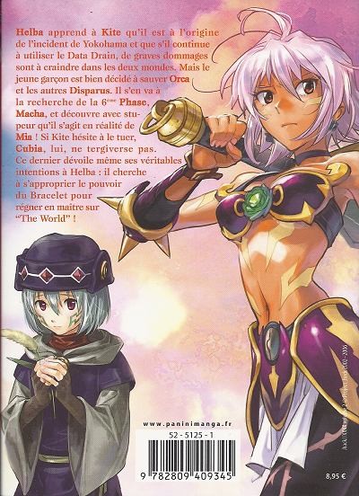 Verso de l'album .hack // XXXX II