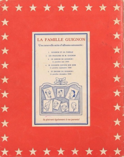 Verso de l'album La Famille Guignon Tome 2 Les frasques de M. Guignon