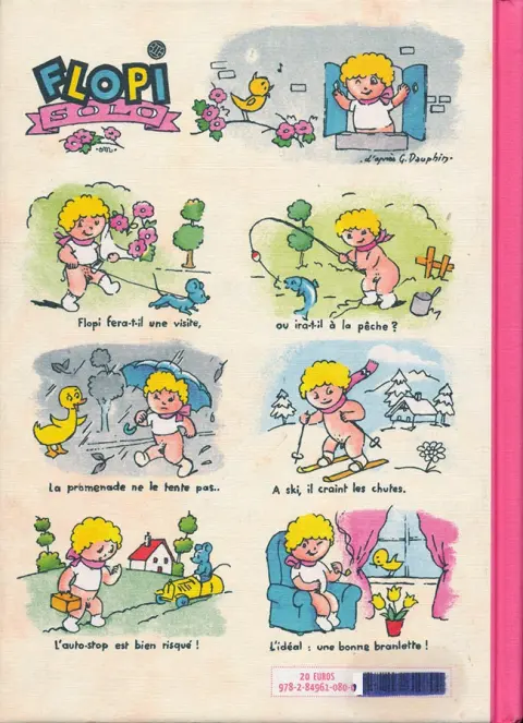 Verso de l'album Flip et Flopi 1996 1998