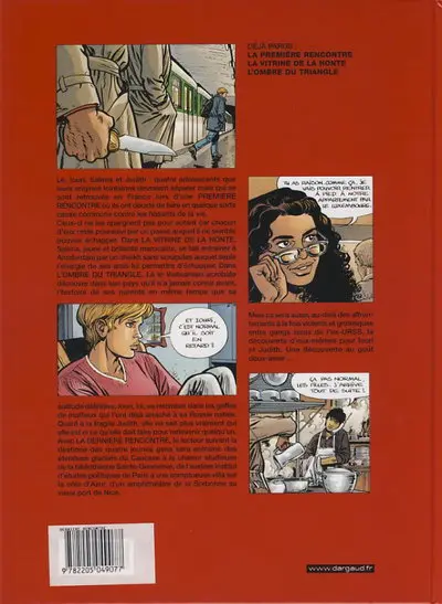 Verso de l'album Les 4x4 Tome 4 La dernière rencontre