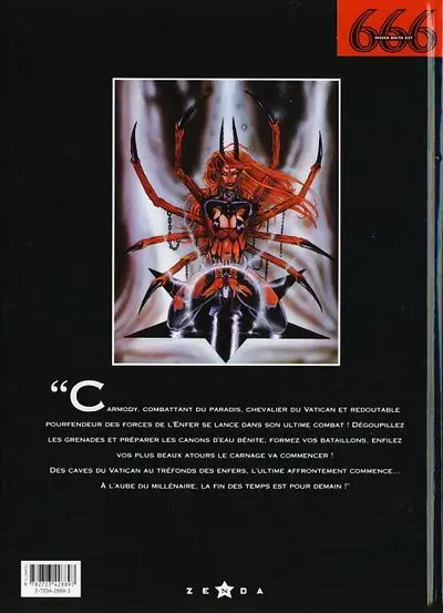 Verso de l'album 666 Tome 6 Missa dicta est