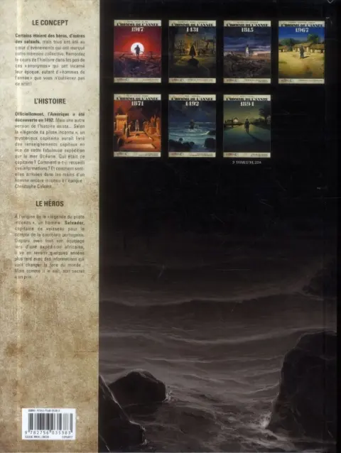 Verso de l'album L'Homme de l'année Tome 6 1492