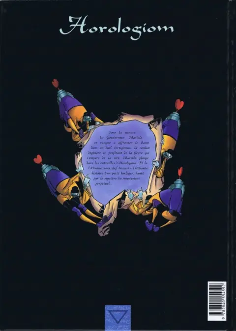 Verso de l'album Horologiom Tome 5 Le grand rouage