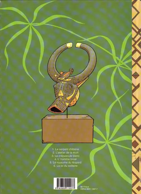 Verso de l'album Les aventures de Jimmy Tousseul Tome 6 La loi du solitaire