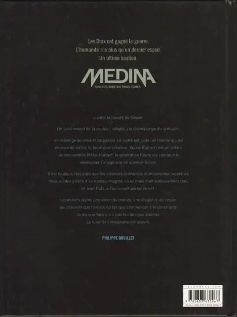 Verso de l'album Medina Tome 3 Les sacrifiés