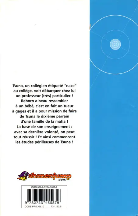 Verso de l'album Mon prof le tueur - Reborn ! 2 Ils débarquent en masse !