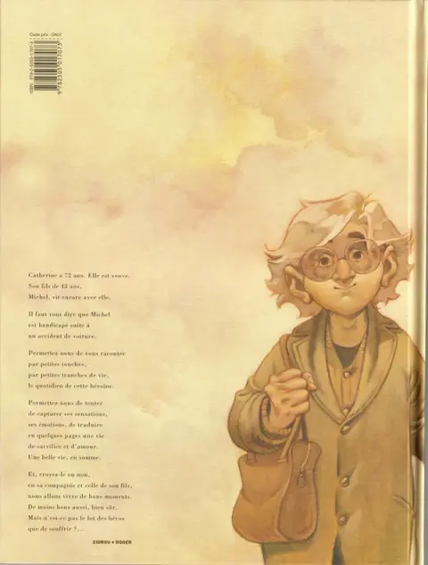 Verso de l'album Pendant que le roi de Prusse faisait la guerre qui donc lui reprisait ses chaussettes ?