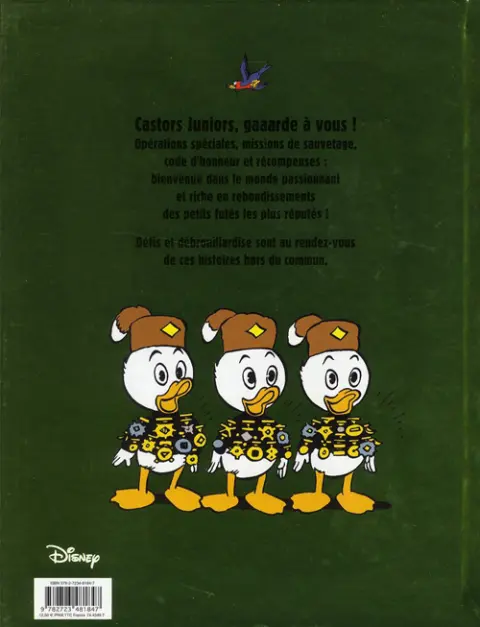 Verso de l'album Les Plus belles histoires des Castors Juniors Tome 1