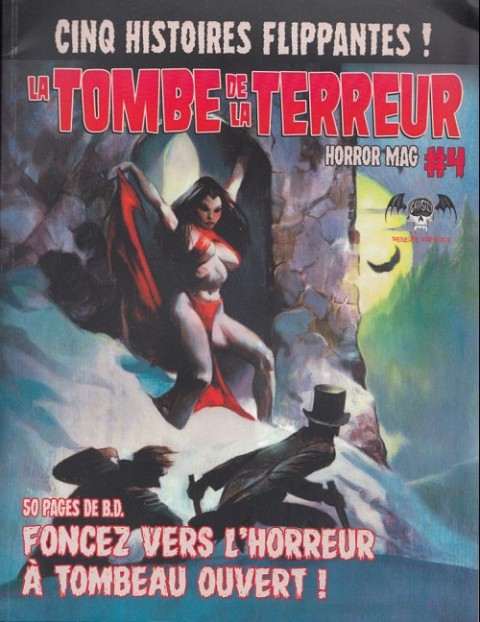 Couverture de l'album La Tombe de la terreur Tome 4 Cinq histoires flippantes !