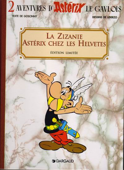 Couverture de l'album Astérix Édition limitée Volume 8 La Zizanie - Astérix chez les Helvetes