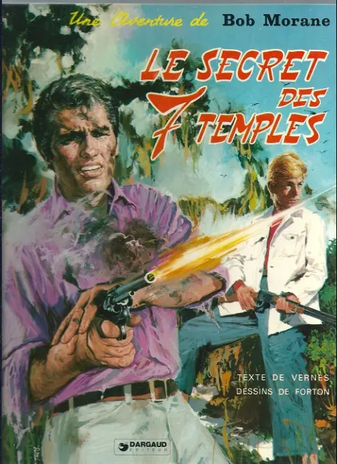 Couverture de l'album Bob Morane Tome 9 Le secret des 7 temples