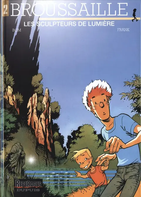 Couverture de l'album Broussaille Tome 2 Les sculpteurs de Lumière