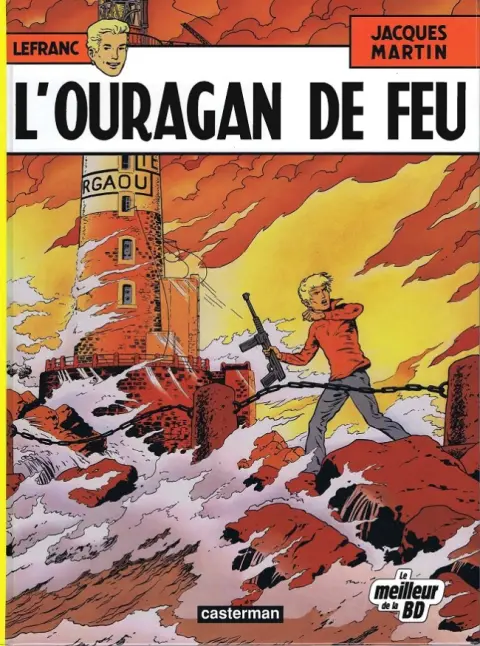 Couverture de l'album Lefranc Tome 2 L'ouragan de feu