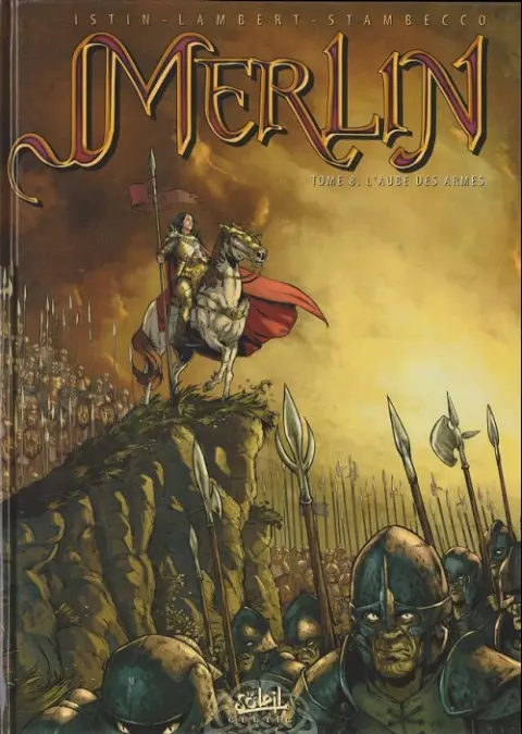 Couverture de l'album Merlin Tome 8 L'aube des armes