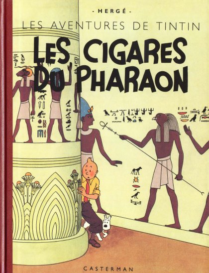 Couverture de l'album Tintin Tome 4 Les cigares du Pharaon