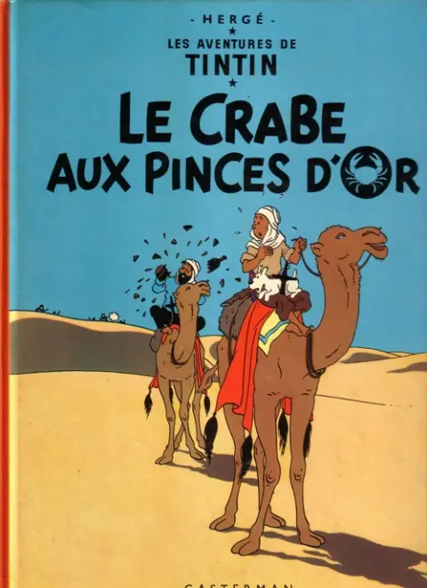 Couverture de l'album Tintin Tome 9 Le crabe aux pinces d'or