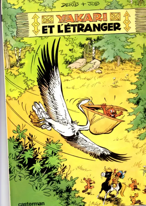 Couverture de l'album Yakari Tome 7 Yakari et l'étranger