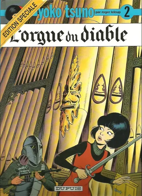 Yoko Tsuno Tome 2 L'orgue du diable