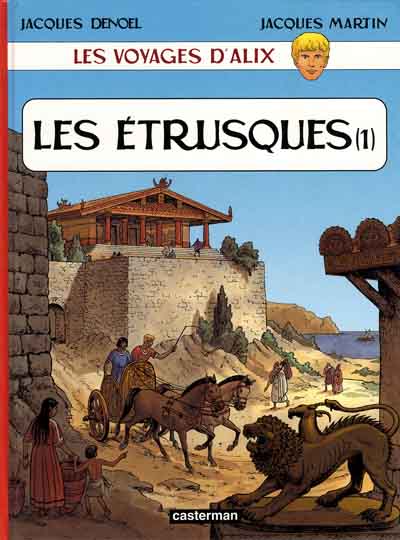 Couverture de l'album Les Voyages d'Alix Tome 19 Les Étrusques (1)