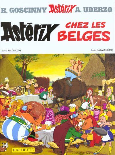 Couverture de l'album Astérix Tome 24 Astérix chez les Belges