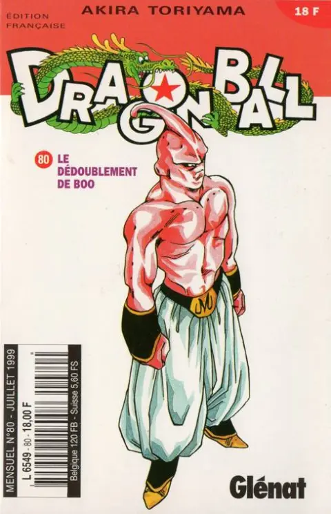 Dragon Ball Tome 80 Le dédoublement de Boo